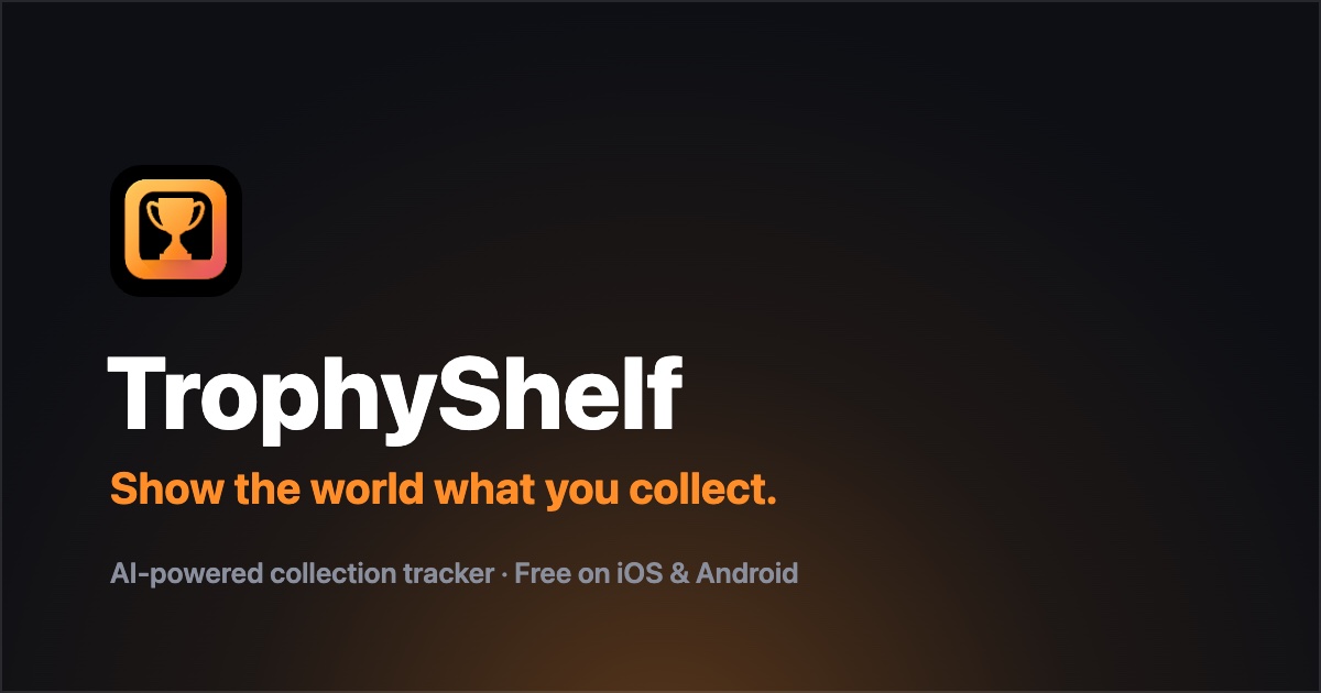 Screenshot of TrophyShelf